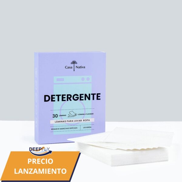 Detergente 30 láminas Aroma Lavanda