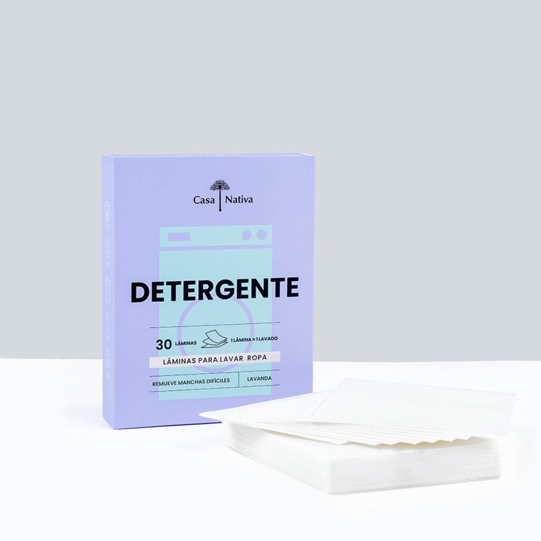 Detergente 30 láminas Aroma Lavanda