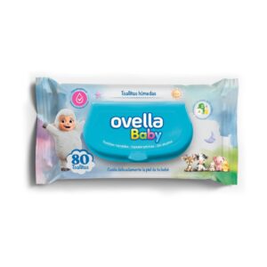 Toallas húmedas Ovella Baby 80 toallitas hipoalergénicas