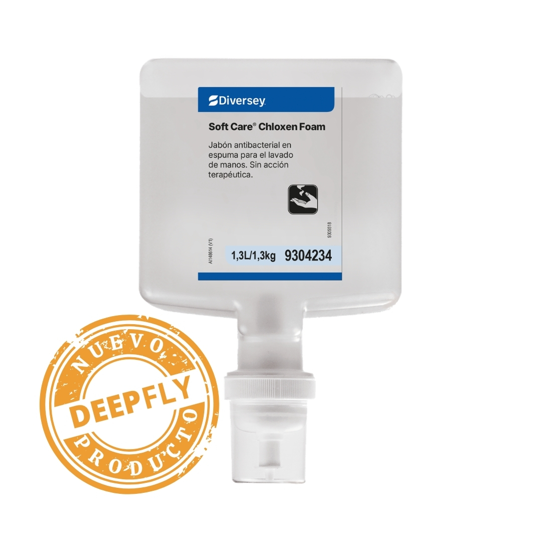 Jabon Antibacterial sin accion terapeutica Softcare Chloxen 1,3L (reemplazo jabon H42)