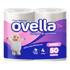 Papel Higiénico Ovella 4x50M