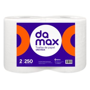 Toalla de Papel Damax 2x250M (para dispensador)